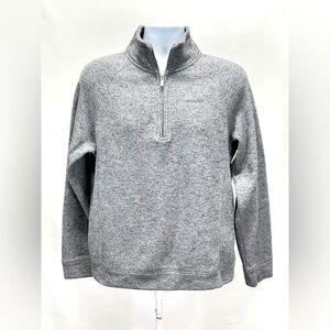 CRAGHOPPERS Men’s gray 1/4 zip pullover sweater size M.